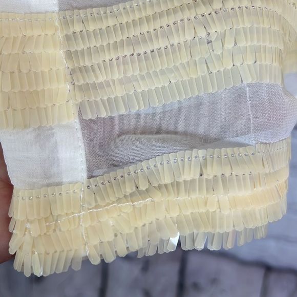 ASOS palliates top button down cream off white oversized see photos - Picture 6 of 14